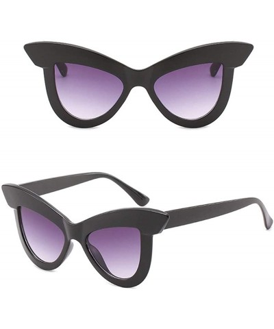 Cat Eye Sunglasses Retro Clout Cat Eye Eyeglasses Party Glasses Eyewear Women - D - C018QEH0MIT $11.25