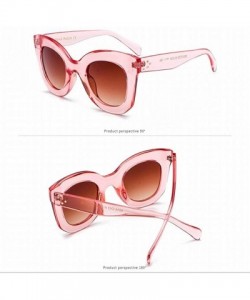 Sport New Fashion New Square Large Frame Sunglasses Female Port Wind Sunglasses Street Shooting Decorative Glasses Tide - CS1...