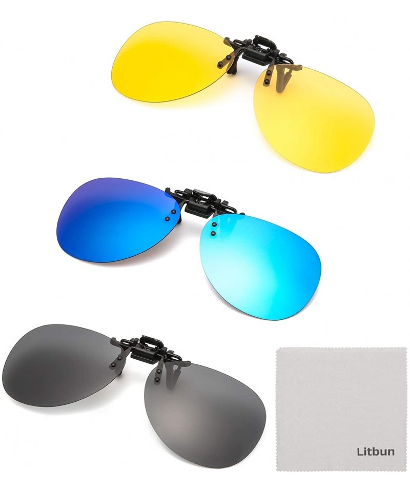 Aviator Sunglasses Prescription Eyeglasses Protection - CY18ZD9H3UD $14.07