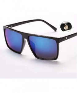 Rimless Retro Frame Square Male Sunglasses Men All Black Oversized Big Sun Glasses for Women Sun Glasses - Skull 8921 C9 - CF...