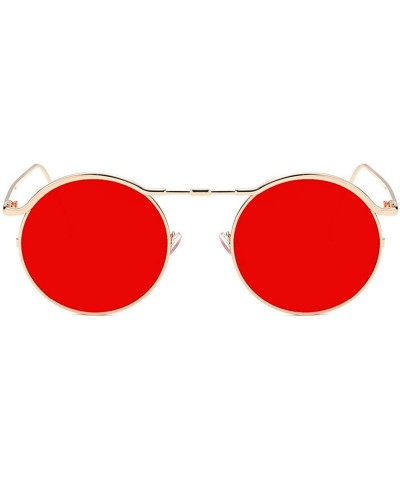 Aviator Women Unisex Fashion Round Shades Acetate Frame UV Sun9133f - CG18RS483DA $11.92