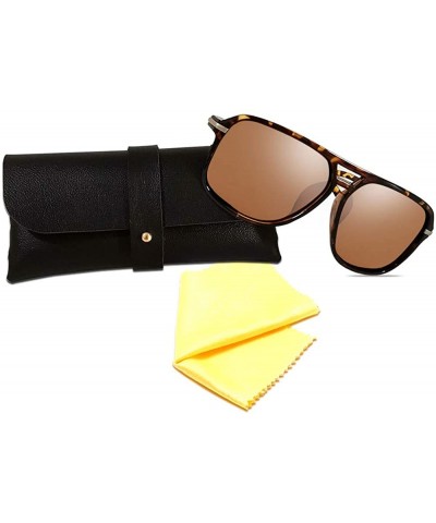 Oversized Polarized Sunglasses Outdoor Protected Oversized - CL18TIW9SMI $20.07