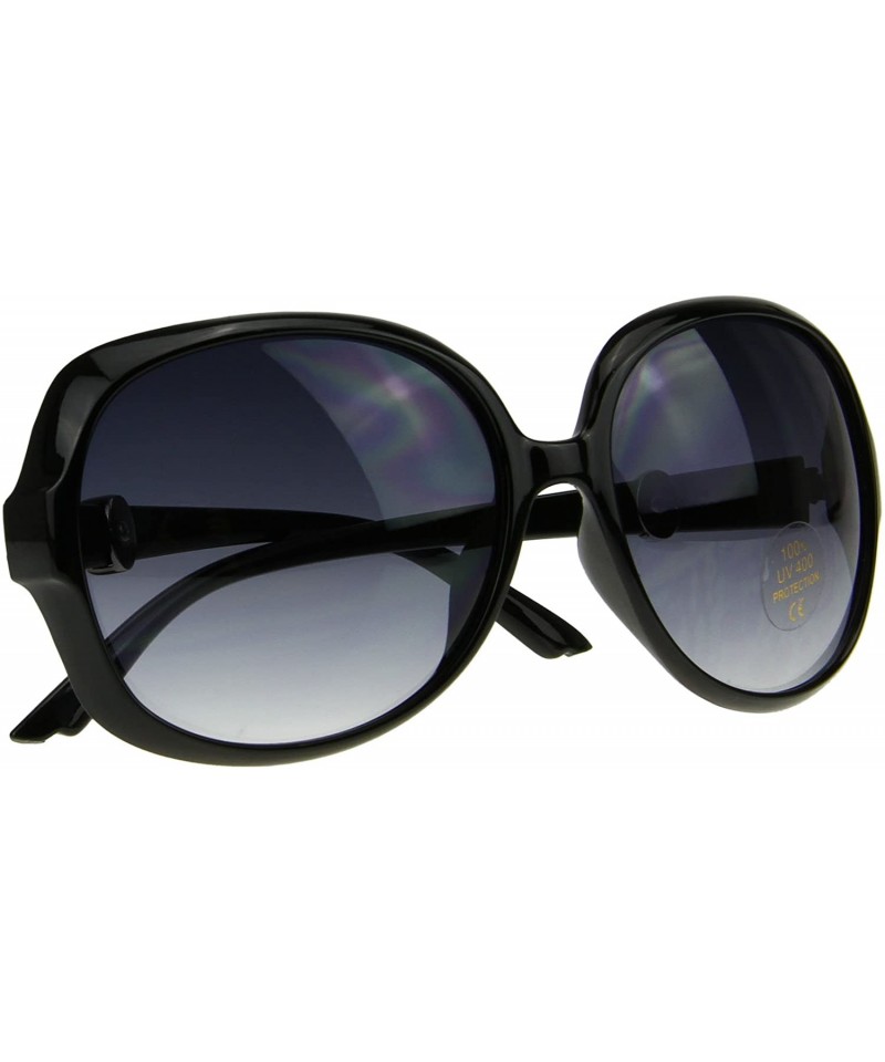 Sport Unisex Sunglasses Vintage Style-UV Protection and Durable Plastc Frame - L-black - CO11KUTGTVH $12.71