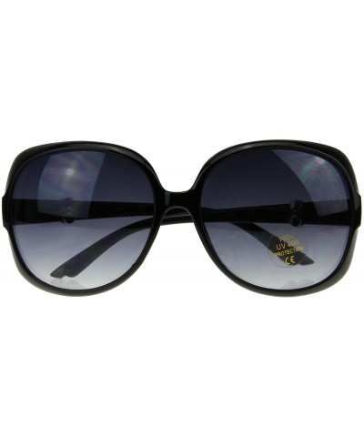 Sport Unisex Sunglasses Vintage Style-UV Protection and Durable Plastc Frame - L-black - CO11KUTGTVH $12.71