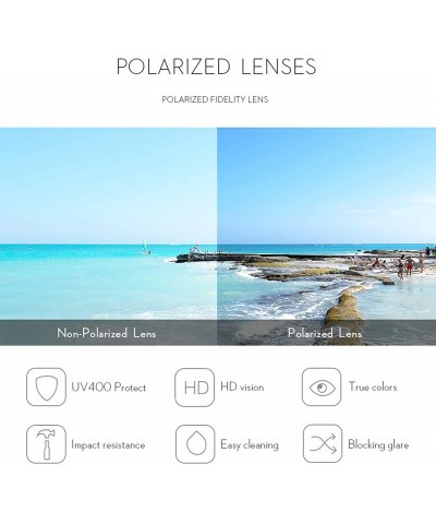 Square TR90 Vintage Polarized Sunglasses for Men Square Driving Sports Sun Glasses - Green Frame/Mirrored Green Lens - CF193I...