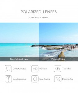 Square TR90 Vintage Polarized Sunglasses for Men Square Driving Sports Sun Glasses - Green Frame/Mirrored Green Lens - CF193I...