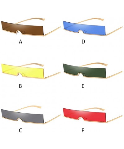 Shield Unisex Radiation Vintage Eye Sunglasses-Retro Eyewear Fashion Protection - A - CG18OA5QC3O $6.94