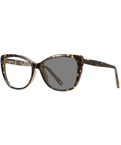Square Fashion Transition Sunglasses photochromic Designer - Leopard - C21938LSQHZ $19.45