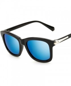 Semi-rimless Sunglasses Fashion Color Film Sunglasses Hipster Sex Retro Sunglasses For Men And Women - CT18TILRSLC $9.79