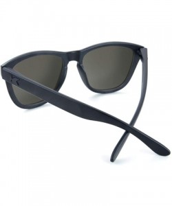 Wayfarer Premiums Polarized Sunglasses For Men & Women- Full UV400 Protection - Black on Black / Smoke - CP195KMONL0 $22.07