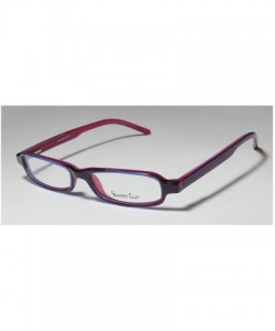 Rectangular 920 Mens/Womens Designer Full-rim Sunglass Lens Clip-Ons Flexible Hinges Eyeglasses/Eyeglass Frame - Purple - CI1...