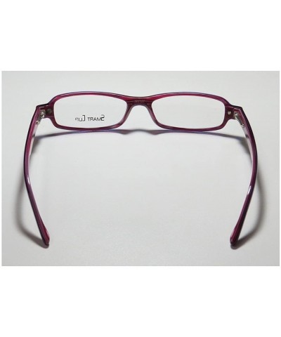 Rectangular 920 Mens/Womens Designer Full-rim Sunglass Lens Clip-Ons Flexible Hinges Eyeglasses/Eyeglass Frame - Purple - CI1...