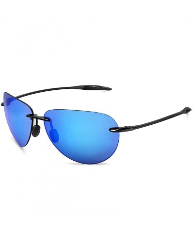 Rimless Sunglasses Rimless Running Lifestyle - C6-blue - CG18HLY92ME $13.51