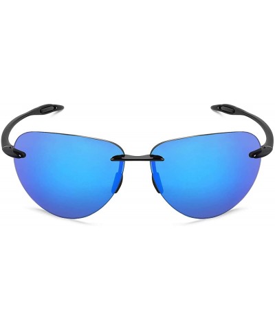 Rimless Sunglasses Rimless Running Lifestyle - C6-blue - CG18HLY92ME $13.51