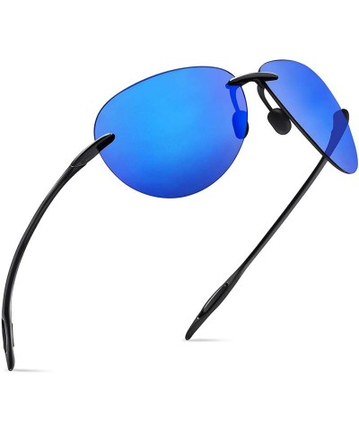 Rimless Sunglasses Rimless Running Lifestyle - C6-blue - CG18HLY92ME $13.51