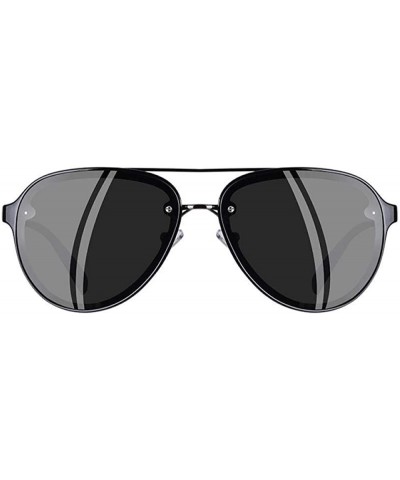 Aviator Pilot Sunglasses Men Polarized Driving Sunglasses UV400 C1Bright - C2matte - C418Y6TT07D $14.64
