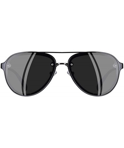 Aviator Pilot Sunglasses Men Polarized Driving Sunglasses UV400 C1Bright - C2matte - C418Y6TT07D $14.64