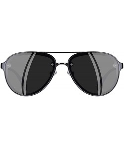 Aviator Pilot Sunglasses Men Polarized Driving Sunglasses UV400 C1Bright - C2matte - C418Y6TT07D $14.64