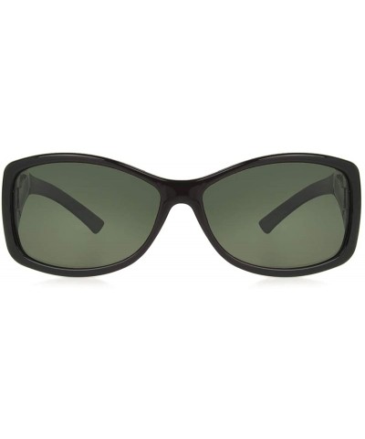 Butterfly Haven-Balboa Polarized Butterfly Fits Over Sunglasses - Wine - 62 mm - C111EAZLV5P $42.02