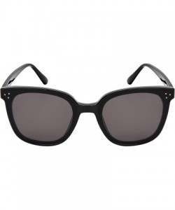 Oversized Inspired Oversize Sunglasses Cleaning Included - Black Frame/Grey Lens - CB18SN6EIRT $12.08