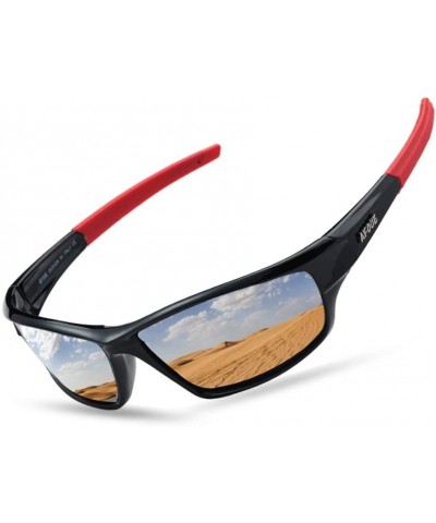 Round Sunglasses Men's Polarized Driving Sports Sun Glasses for Men Women Square Color Mirror Luxury Designer Oculos - C118XA...