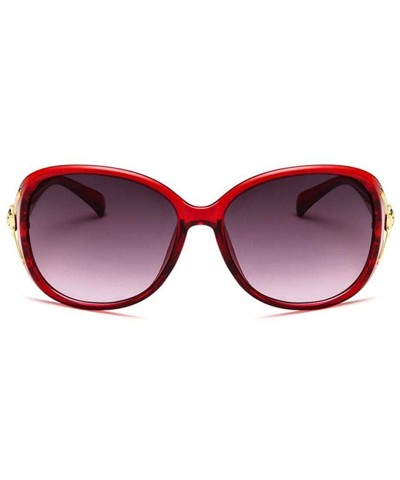 Sport 1 Pair Unisex UV400 Sunglasses Eyewear Fashion Sunglasses for Men Women - Wine Red - CG18TL2Y5XG $28.29