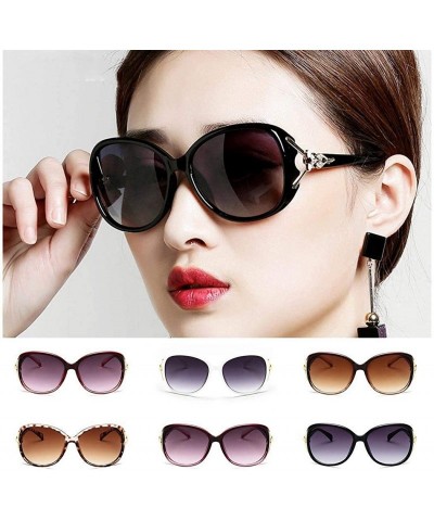 Sport 1 Pair Unisex UV400 Sunglasses Eyewear Fashion Sunglasses for Men Women - Wine Red - CG18TL2Y5XG $17.44