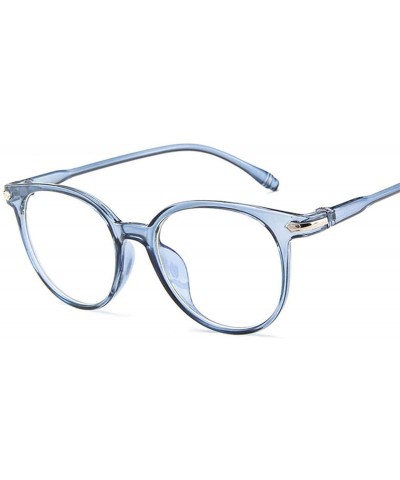Round 2019 Transparent Color Sunglasses Women Luxury Round Candies Lens Sun Glasses Outdoor Metal - Gray - CX18W783WLI $8.37