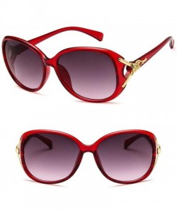 Sport 1 Pair Unisex UV400 Sunglasses Eyewear Fashion Sunglasses for Men Women - Wine Red - CG18TL2Y5XG $17.44