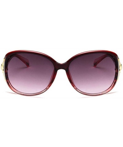 Sport 1 Pair Unisex UV400 Sunglasses Eyewear Fashion Sunglasses for Men Women - Wine Red - CG18TL2Y5XG $17.44