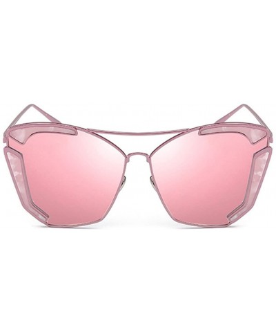 Butterfly Crazy Party Sunglasses Metal Frame Bride & Bridesmaid Party Sunglasses Lens 61 mm - Pink/Pink - CM12LG0GDVT $29.47