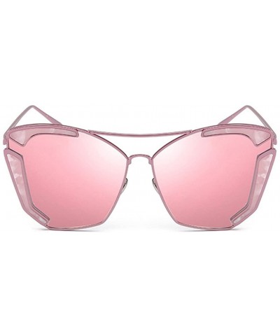 Butterfly Crazy Party Sunglasses Metal Frame Bride & Bridesmaid Party Sunglasses Lens 61 mm - Pink/Pink - CM12LG0GDVT $13.19