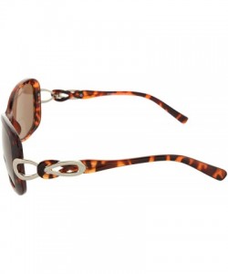 Butterfly Womens Bifocal Sunglasses Fashion Oversized - Tortoise - CF1822L4UC4 $18.16