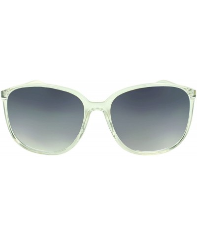 Shield Stylist Shield Fashion Sunglasses - Clear - CQ11G3L6G9L $7.54