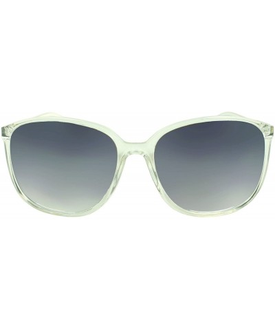 Shield Stylist Shield Fashion Sunglasses - Clear - CQ11G3L6G9L $7.54