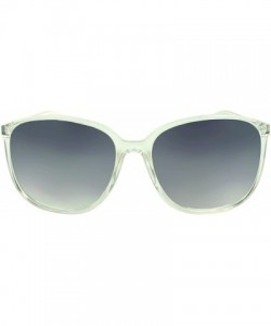 Shield Stylist Shield Fashion Sunglasses - Clear - CQ11G3L6G9L $7.54