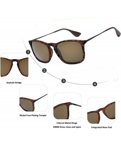 Round Polarized Sunglasses Resistant Lightweight Protection - CS18K73MMKT $27.01