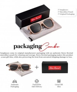 Oversized Classic Polarized Sunglasses - Matte Taupe - Smoke - C11960T7M0Y $26.62