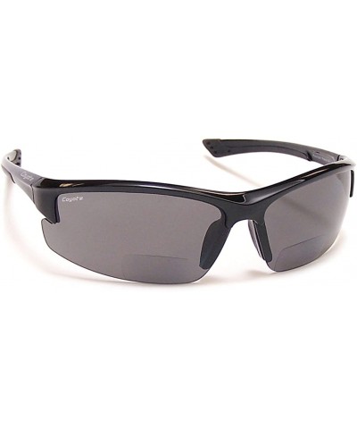 Sport Polarized Reader Sunglasses - Black - CZ111NL7FVJ $38.27