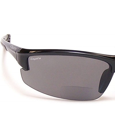 Sport Polarized Reader Sunglasses - Black - CZ111NL7FVJ $38.27