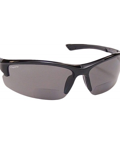 Sport Polarized Reader Sunglasses - Black - CZ111NL7FVJ $38.27