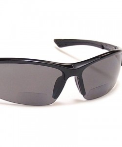 Sport Polarized Reader Sunglasses - Black - CZ111NL7FVJ $38.27