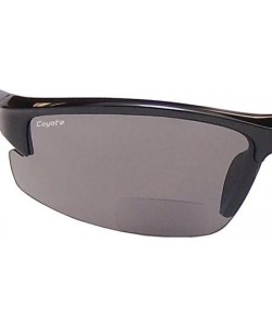 Sport Polarized Reader Sunglasses - Black - CZ111NL7FVJ $38.27