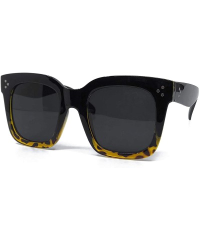 Sport 1762 Premium Oversize XXL Women Men Style Fashion Sunglasses - Solid Tortoise - CS199TZYZSY $13.51