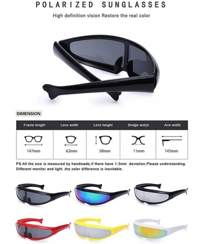 Goggle Unisex UV Protection Sunglasses Polarized sports Glasses Lightweight Frame for Driving Cycling Running Fishing - CJ18R...