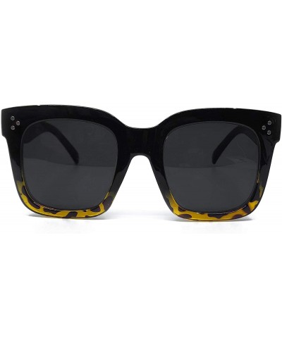 Sport 1762 Premium Oversize XXL Women Men Style Fashion Sunglasses - Solid Tortoise - CS199TZYZSY $13.51