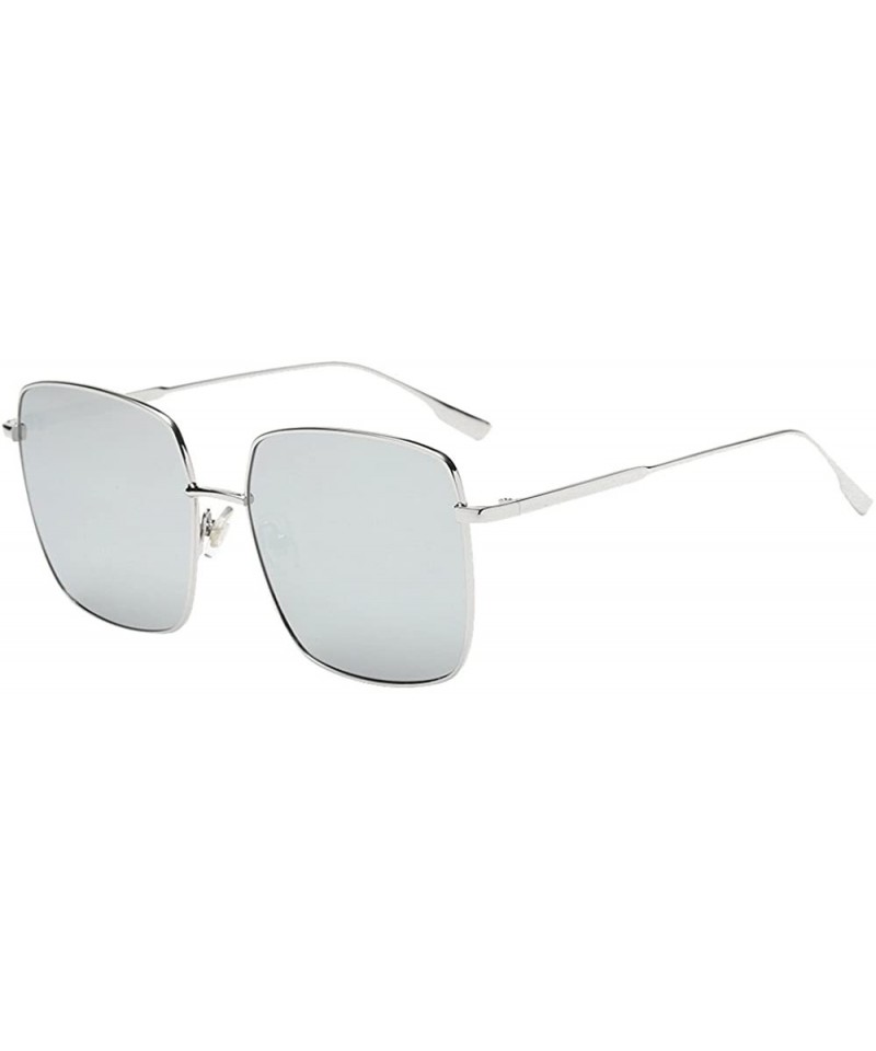 Goggle Sunglasses for Men Women Chic Goggles Vintage Glasses Metal Sunglasses UV Protection Sunglasses Gradient - C - CB18QTG...