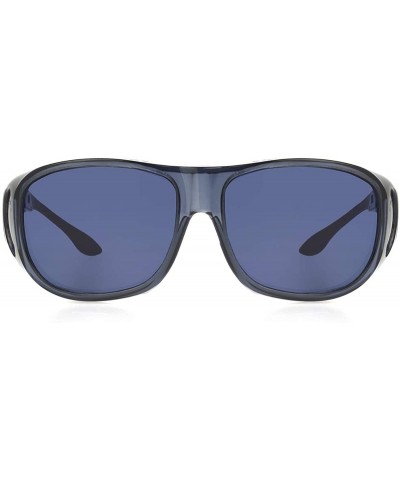 Square Guardian Pro-barrier Square Fits Over Safety Glasses - Gray - C2196H3CKE9 $20.59