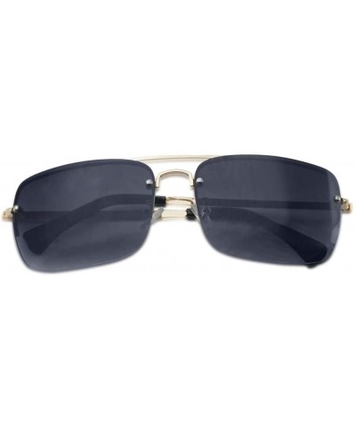 Oval Gradient Readers Strength Sunglasses Gunmetal - Gold Frame - Black Gradient - CE18U36XOG5 $15.76