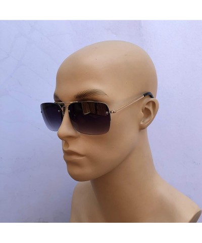 Oval Gradient Readers Strength Sunglasses Gunmetal - Gold Frame - Black Gradient - CE18U36XOG5 $15.76